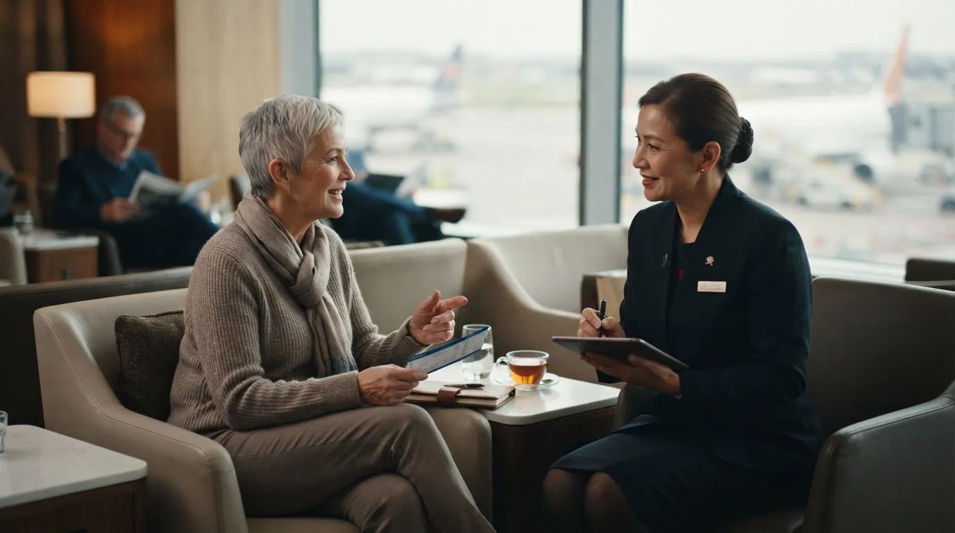 15 Things Lounge Staff Reserve for Travellers Over 60 During Quiet Hours