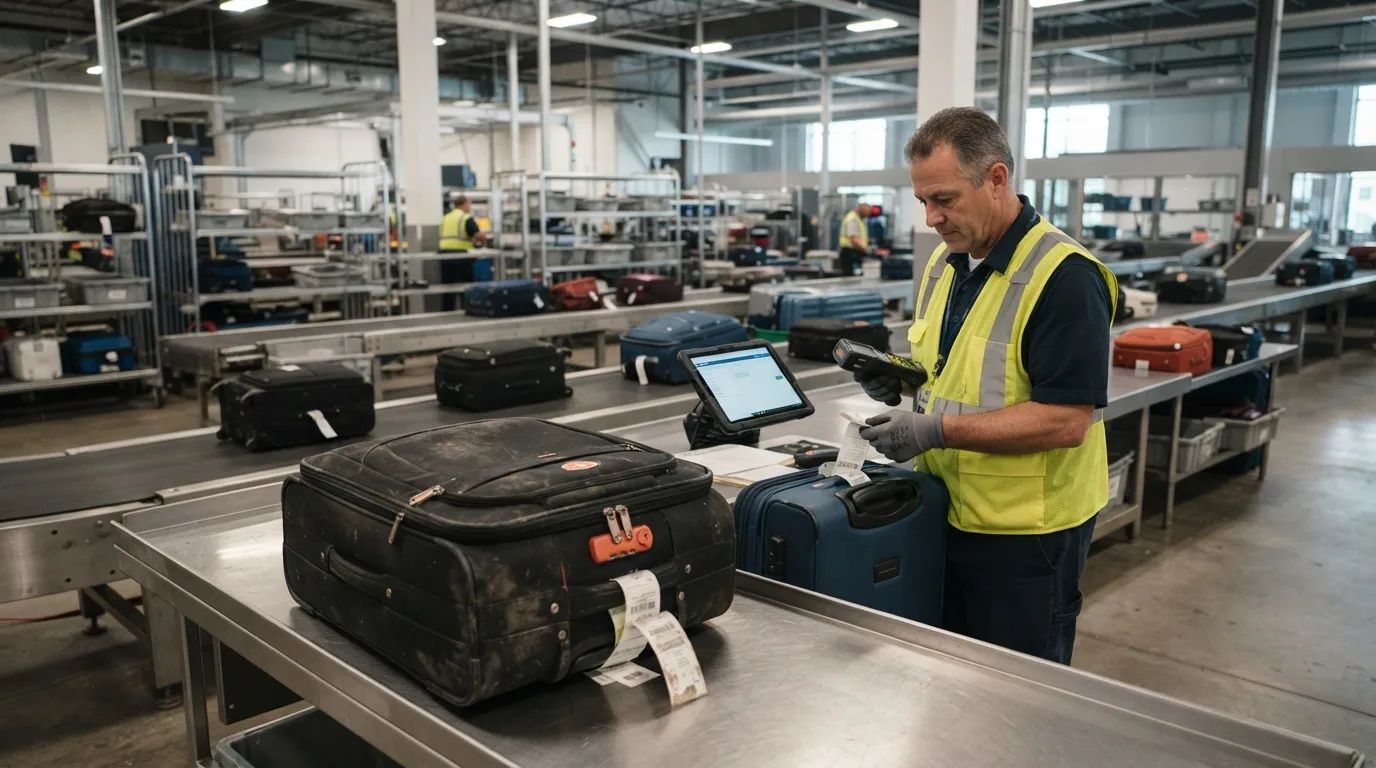 Baggage Handlers Reveal What Happens to a Bag That Gets Missed