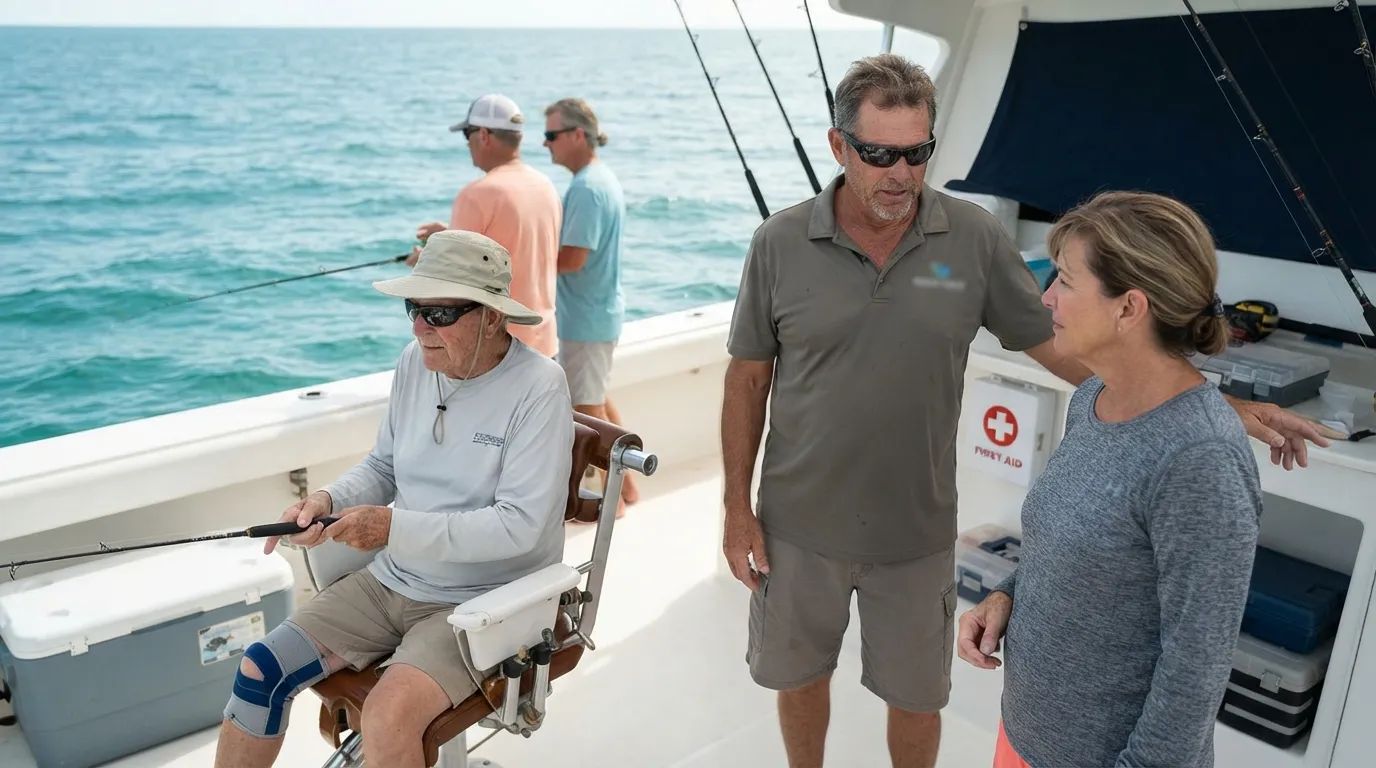 15 Things Fishing Charter Captains Quietly Do for Anglers Over 60