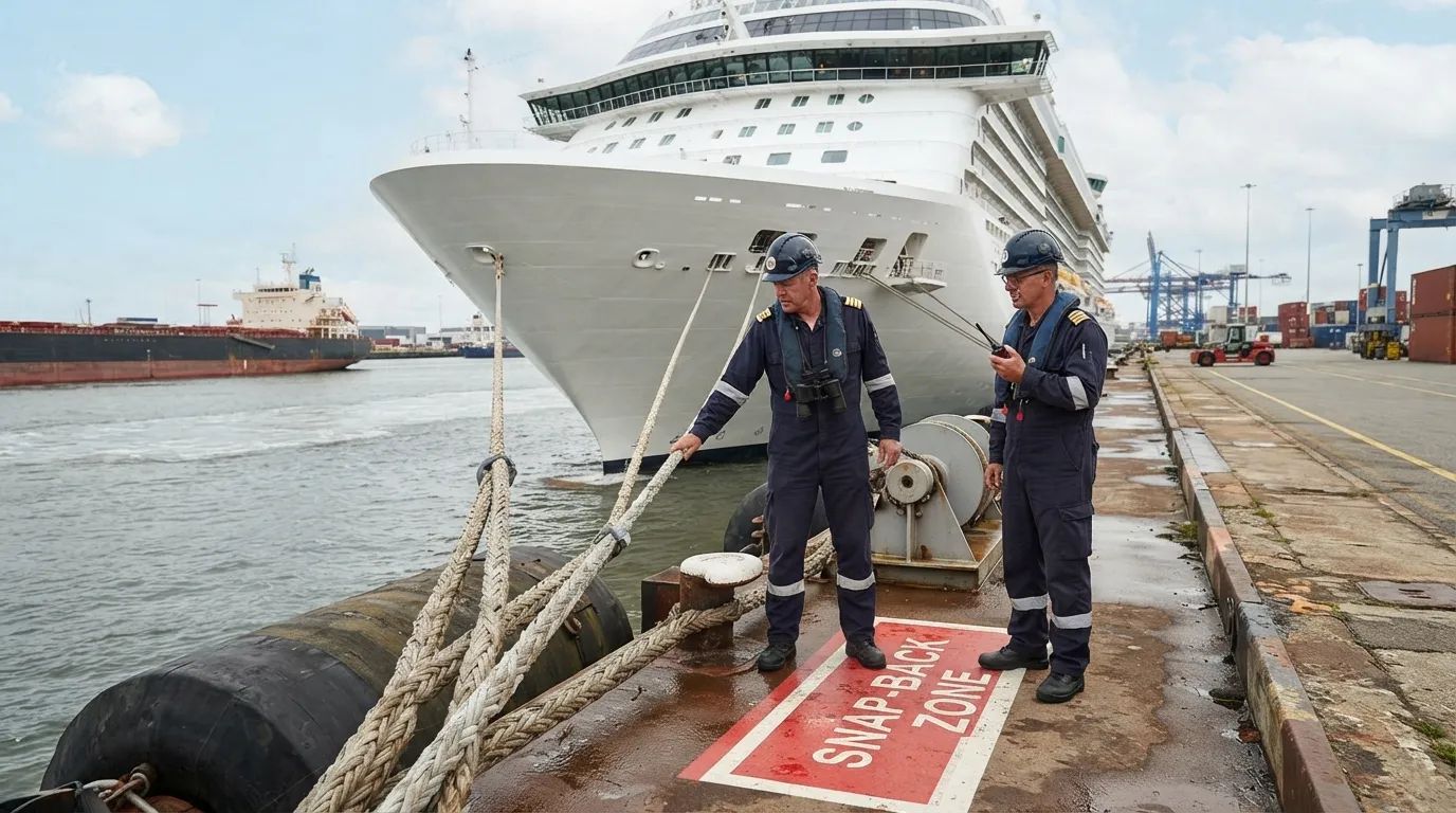 17 Decisions Bridge Officers Make on an Ordinary Port Day That Passengers Never Hear About at All