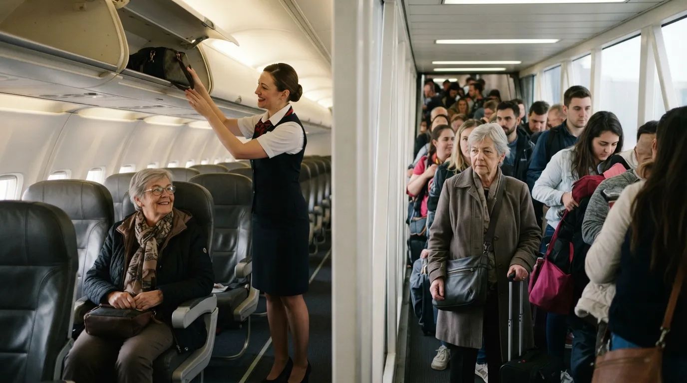 15 Things Boarding Teams Do for Travelers Over 60 Without Any Explanation