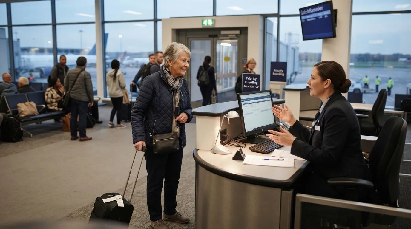 15 Things Gate Agents Quietly Arrange for Passengers Over 60 Travelling Alone