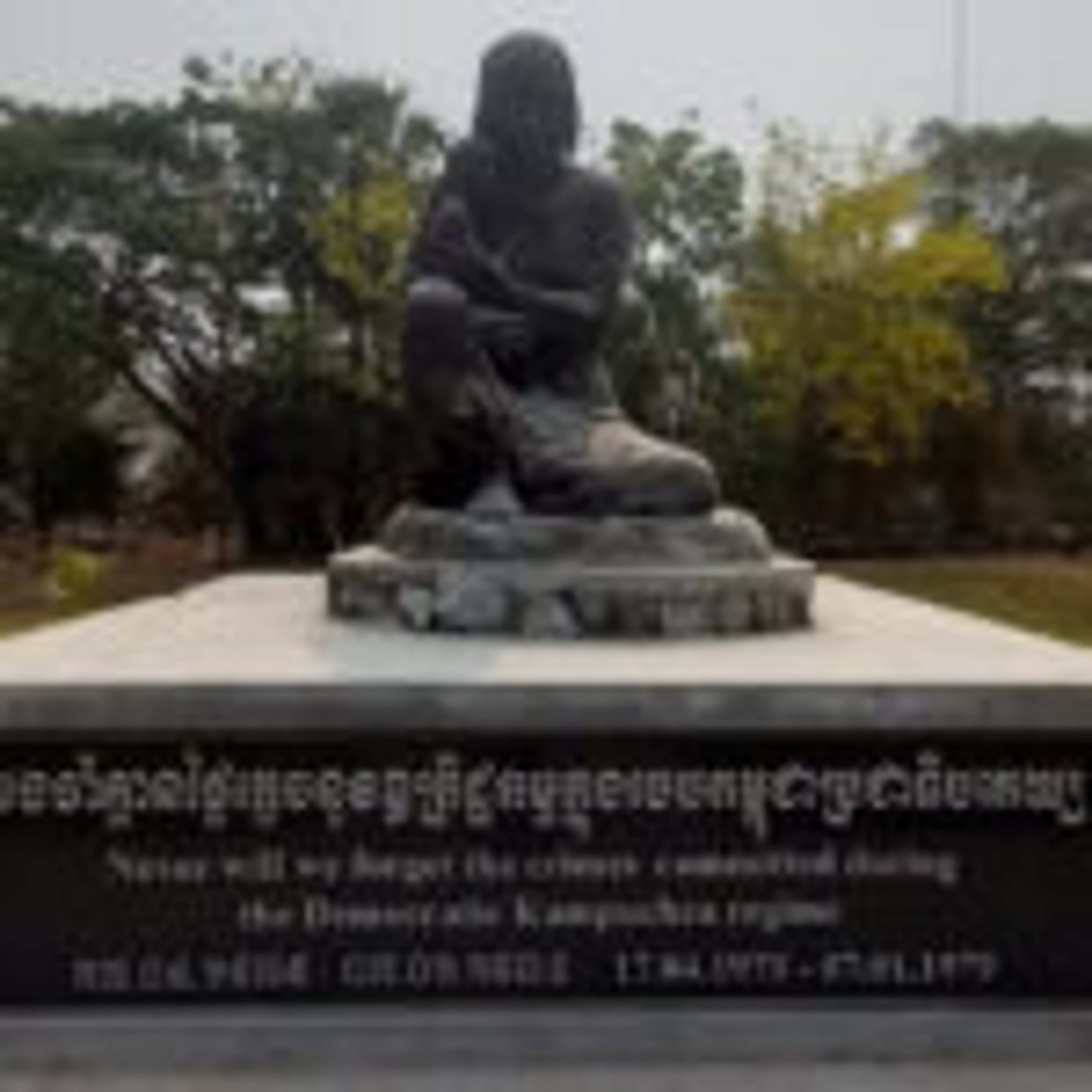 Visiting Tuol Sleng Genocide Museum and Choeung Ek Killing Fields