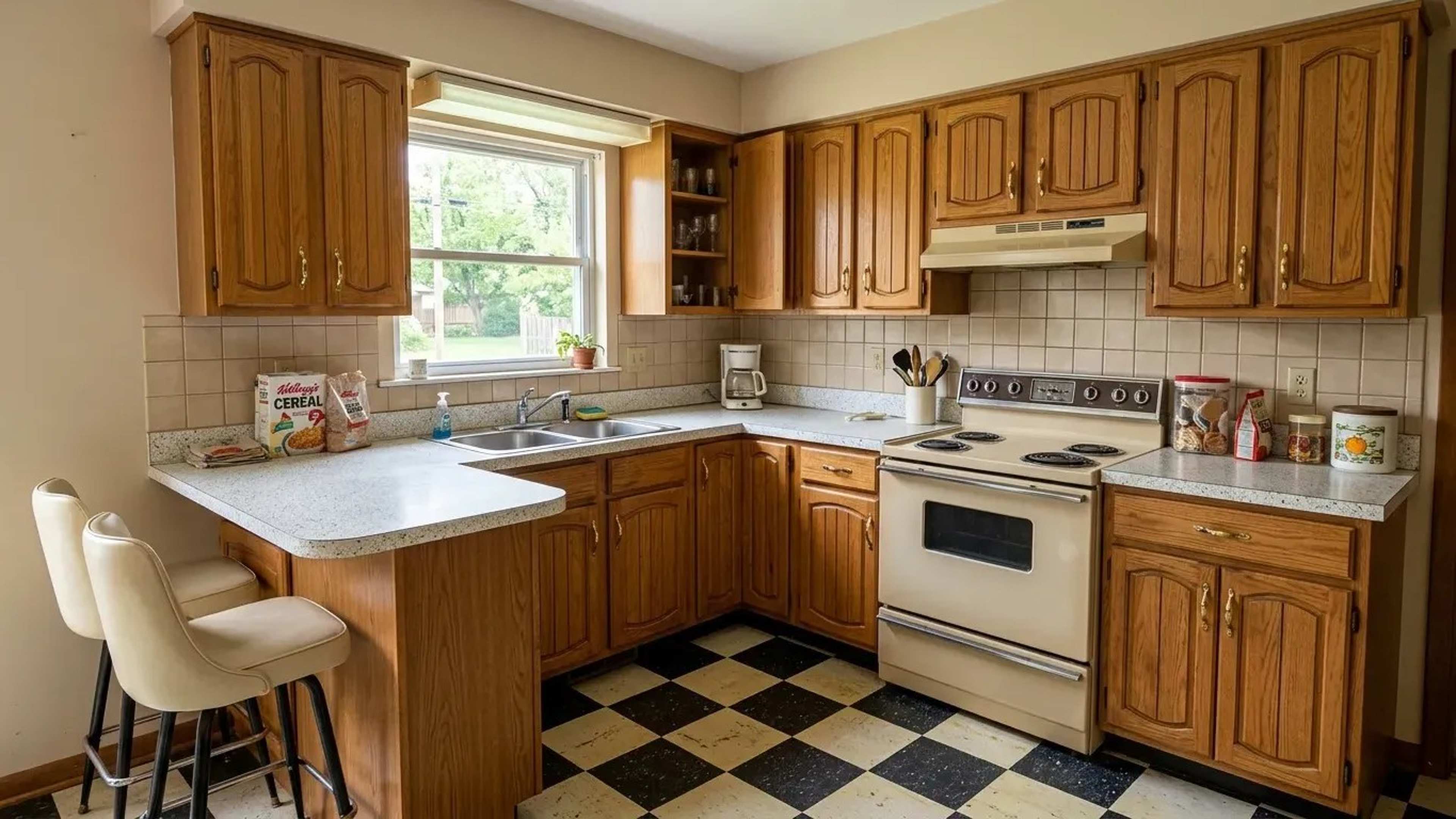 Their Kitchen Was Stuck in 1985. We Asked AI to Reimagine It – 30 Stunning Before and Afters