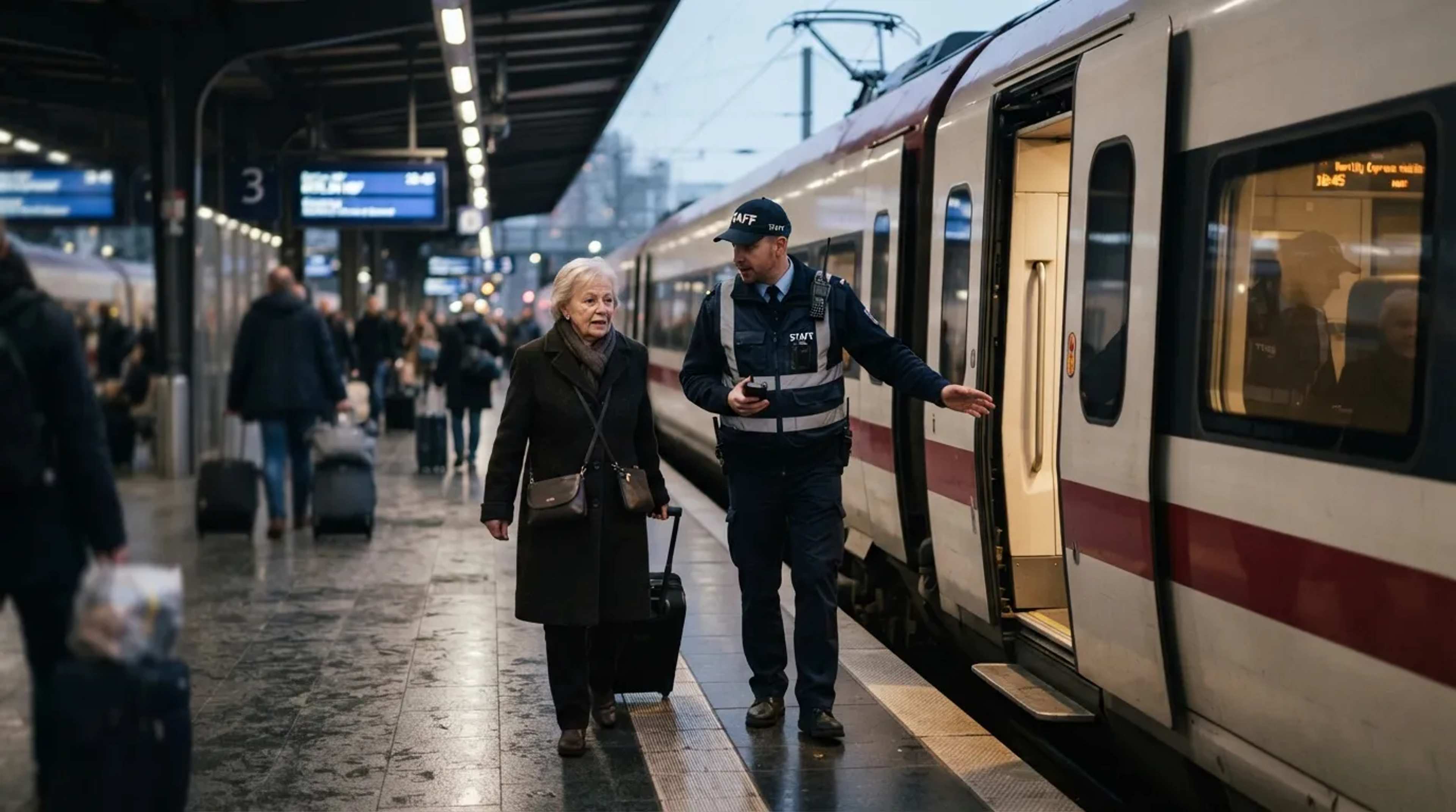14 Things Rail Platform Staff Quietly Do for Passengers Over 60 During Long Delays