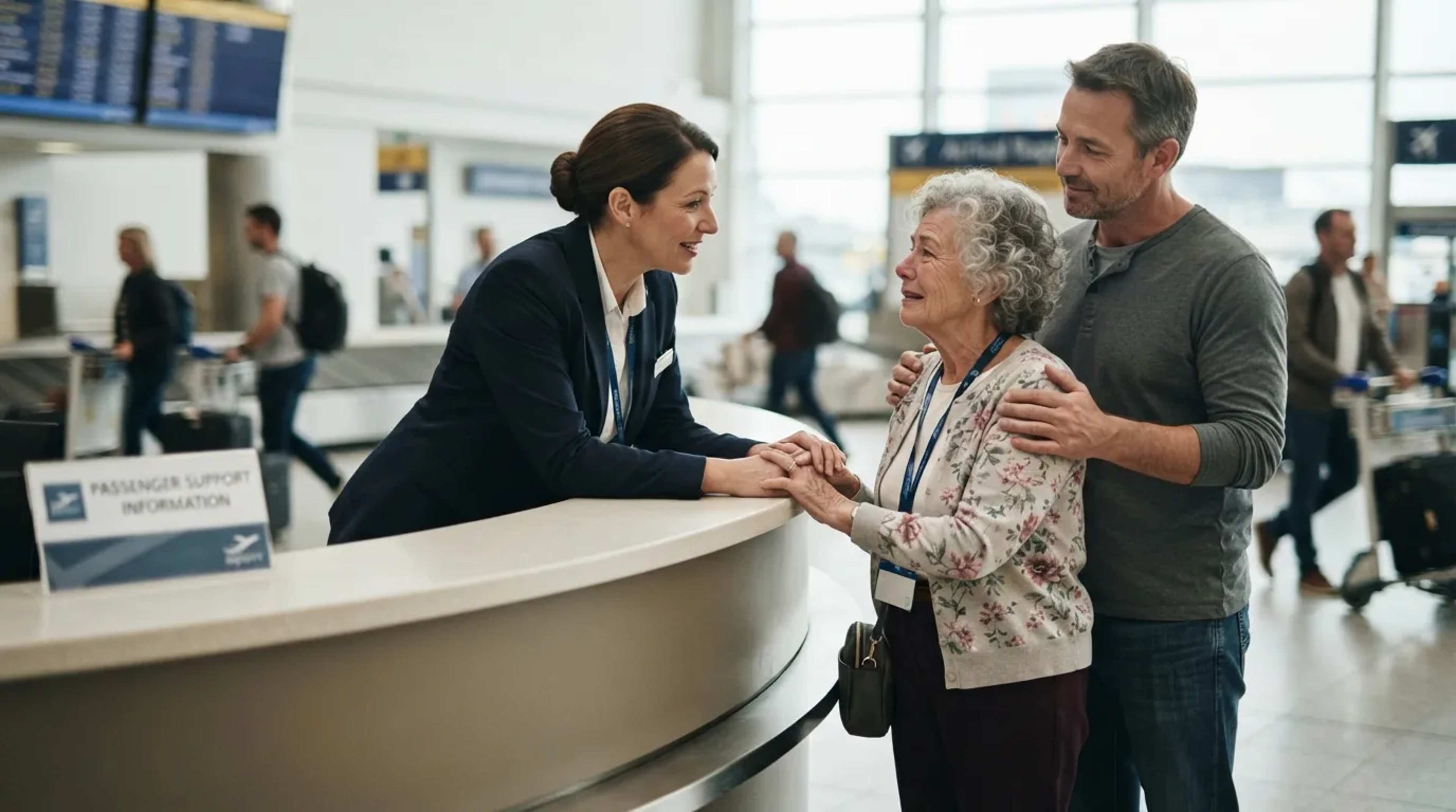 13 Things Airport Information Desks Quietly Do for Travelers Over 60 That Signs Never Explain
