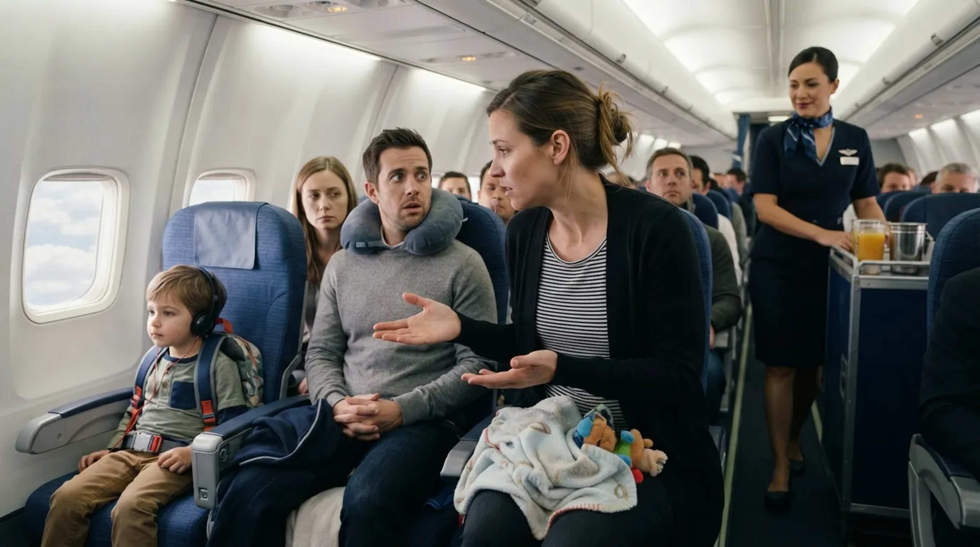 27 Awful Family Travel Habits Flight Attendants See Every School Holiday
