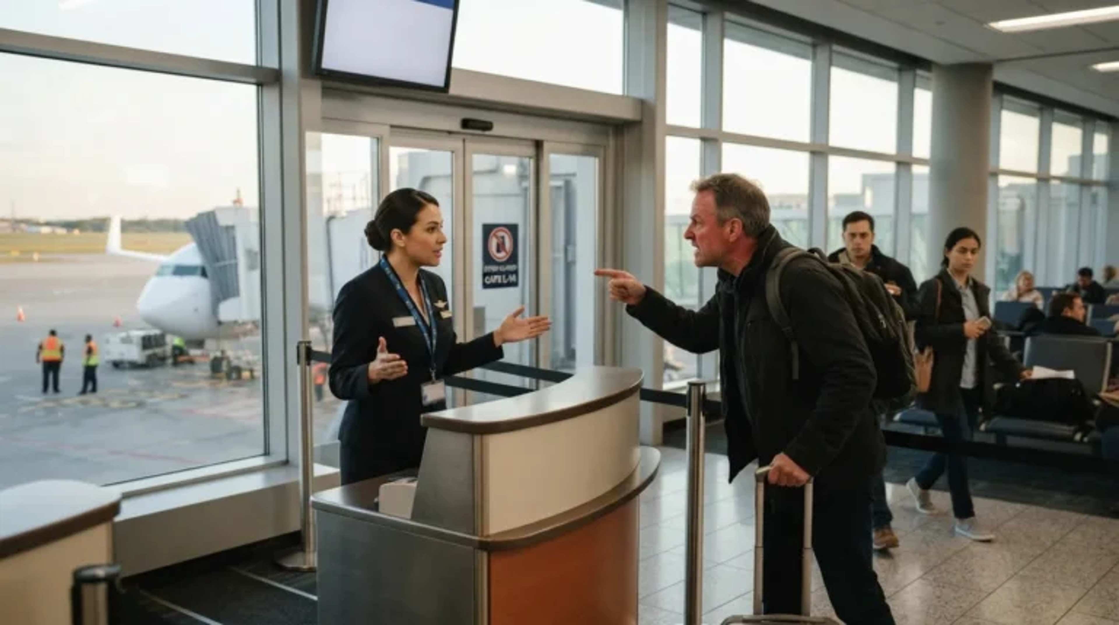 25 Outrageous Things People Do at Airport Gates That Crews Quietly Note
