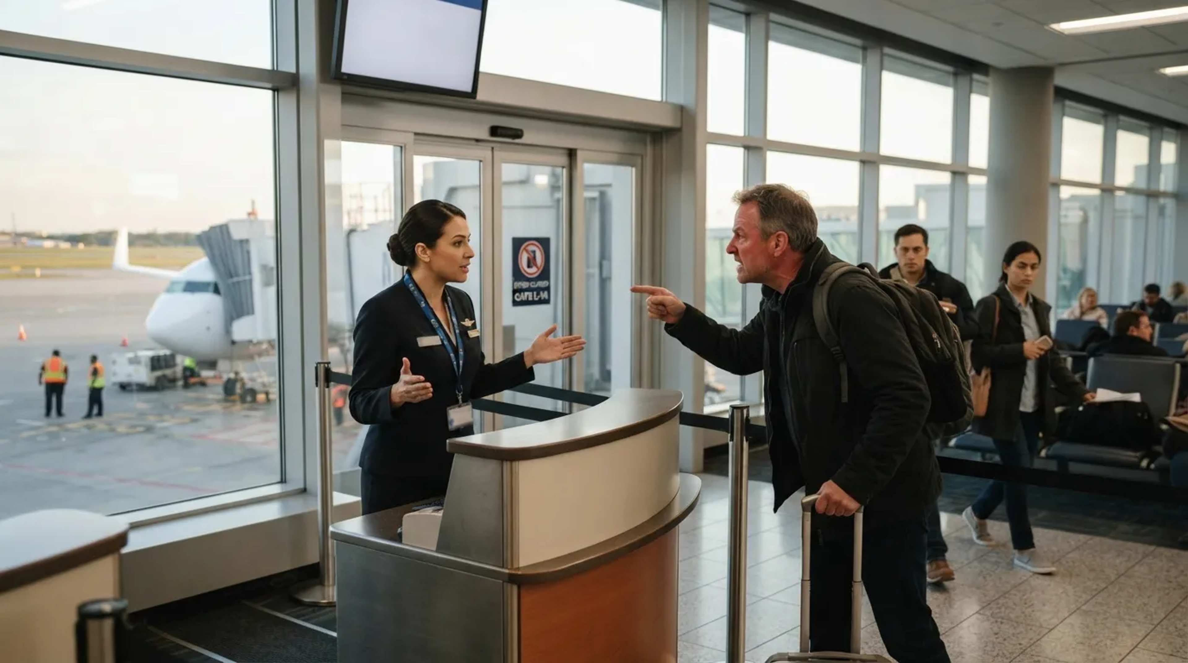 25 Outrageous Things People Do at Airport Gates That Crews Quietly Note