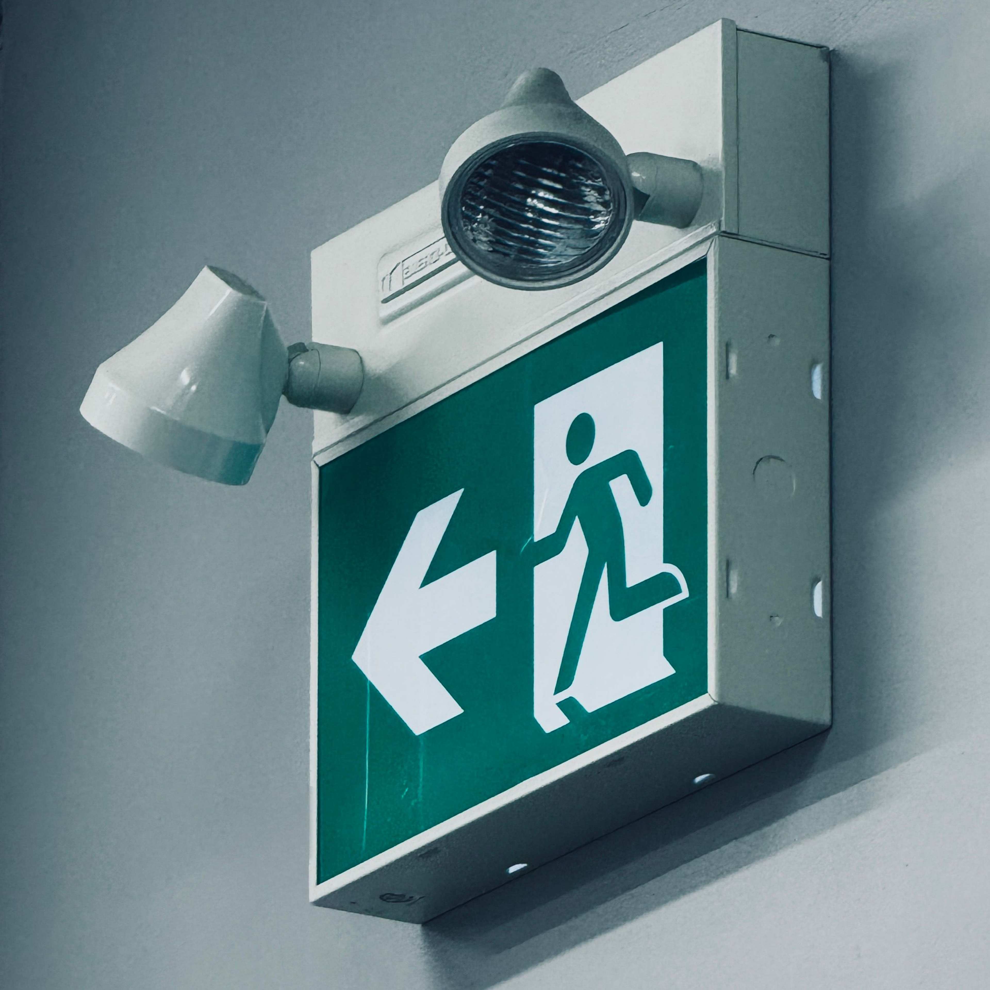 A Hotel Safety Sign Some Guests Check For Before Unpacking