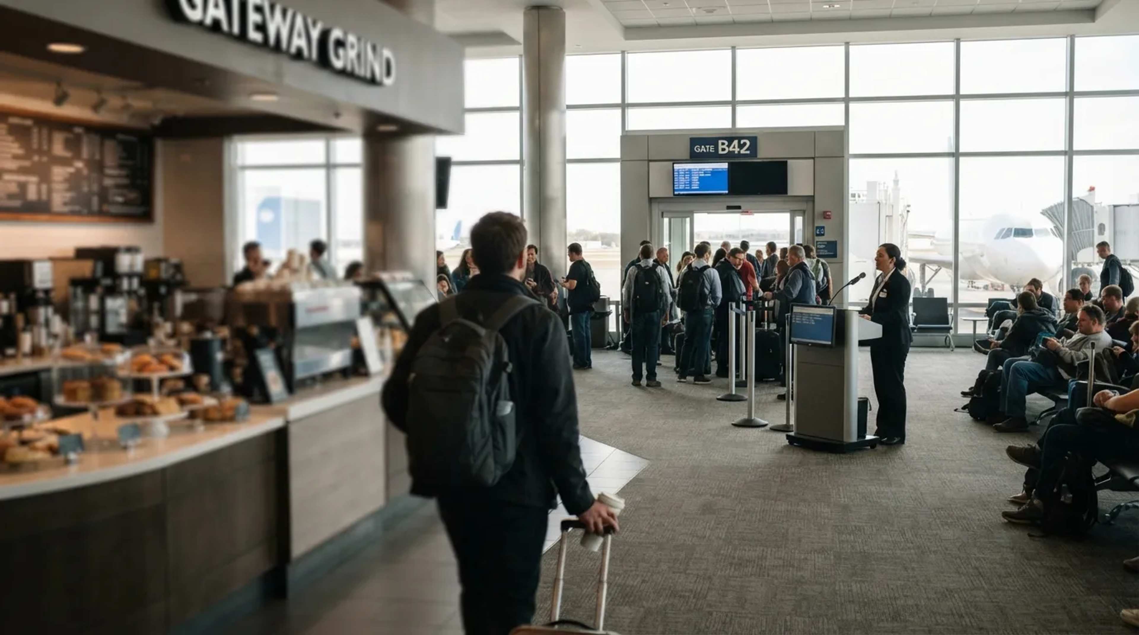 Inside the Twenty Minutes Before a Flight Boards