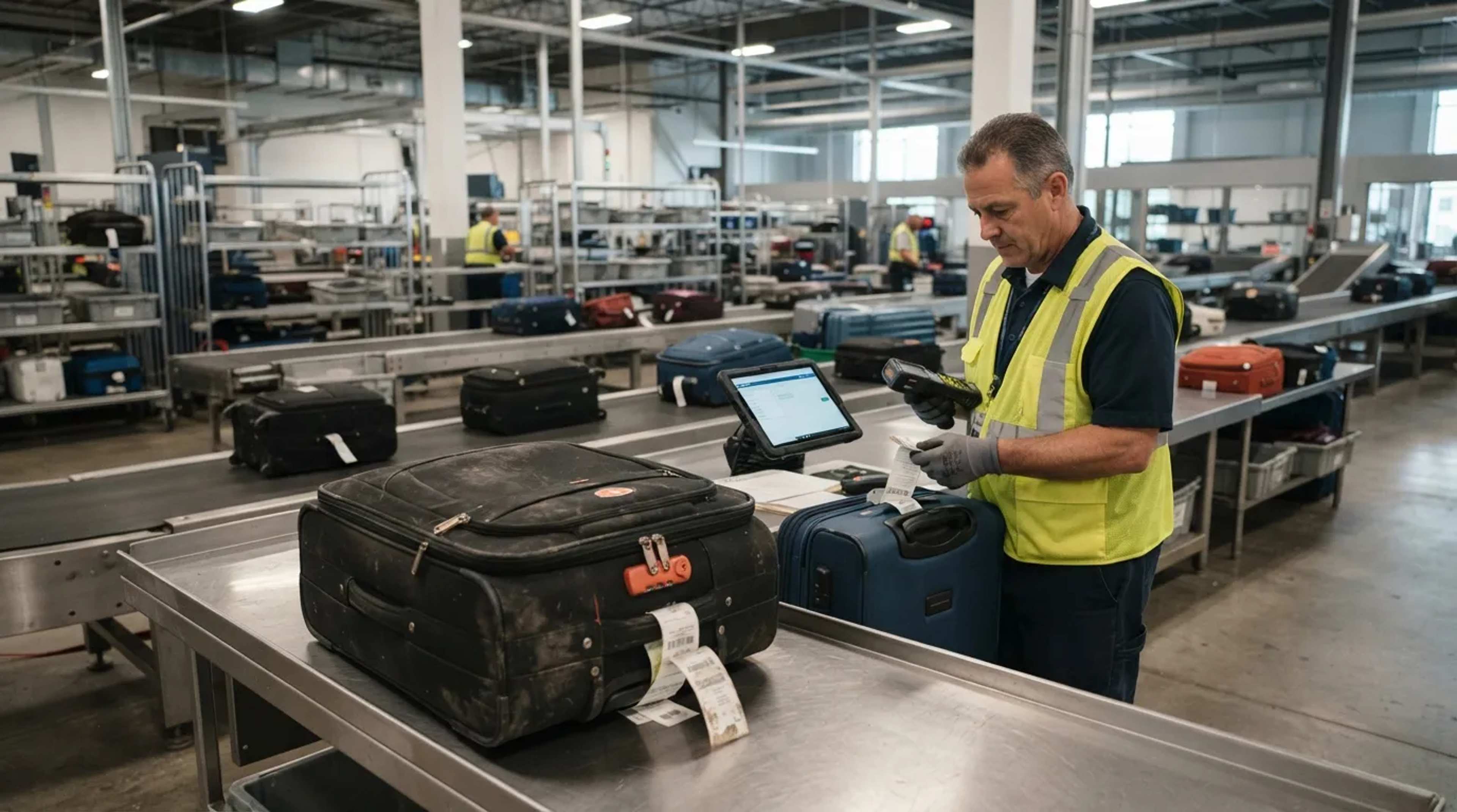 Baggage Handlers Reveal What Happens to a Bag That Gets Missed