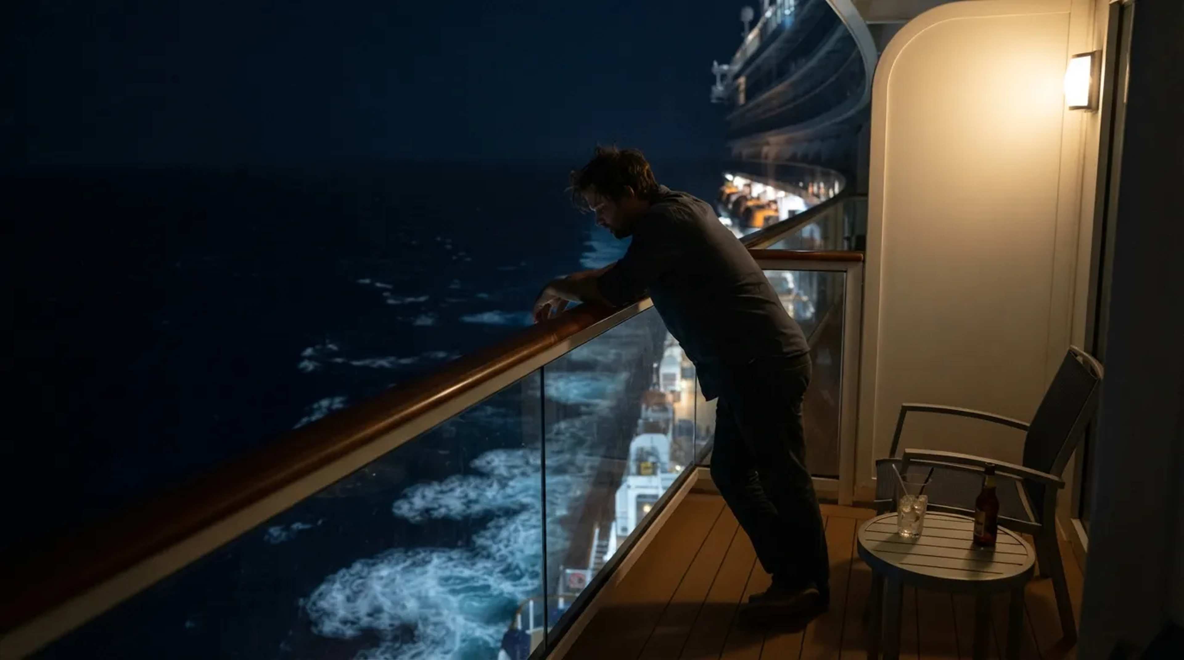 Most people assume a cruise balcony is their own private patch of ocean air – a place where the usual rules don't quite apply.