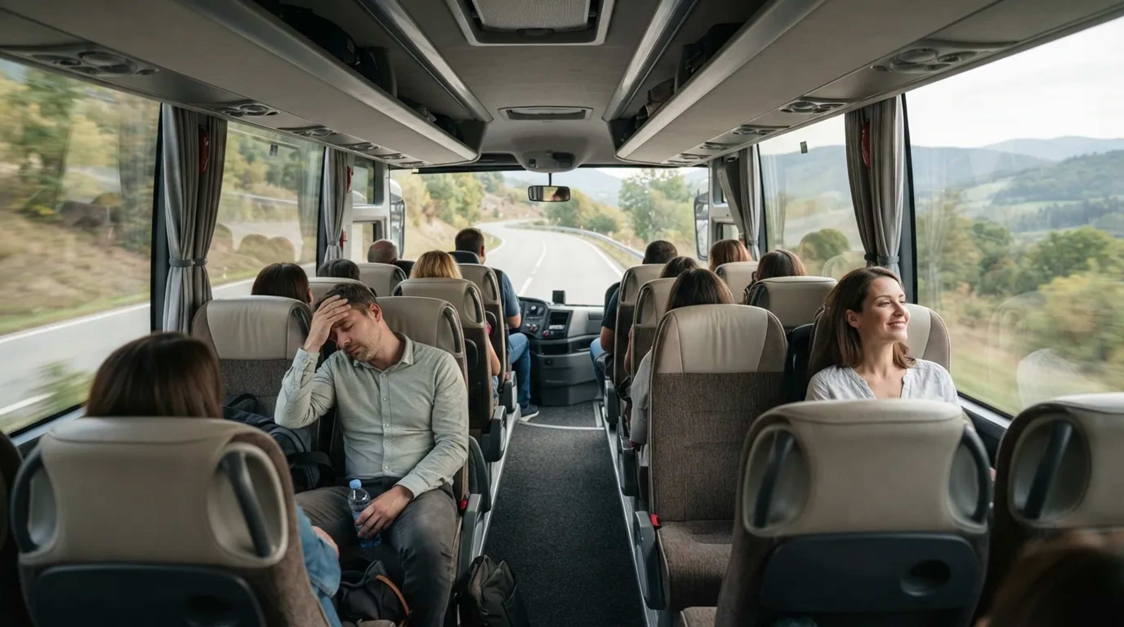 15 Things That Go Wrong on a Coach Tour Before the Second Stop