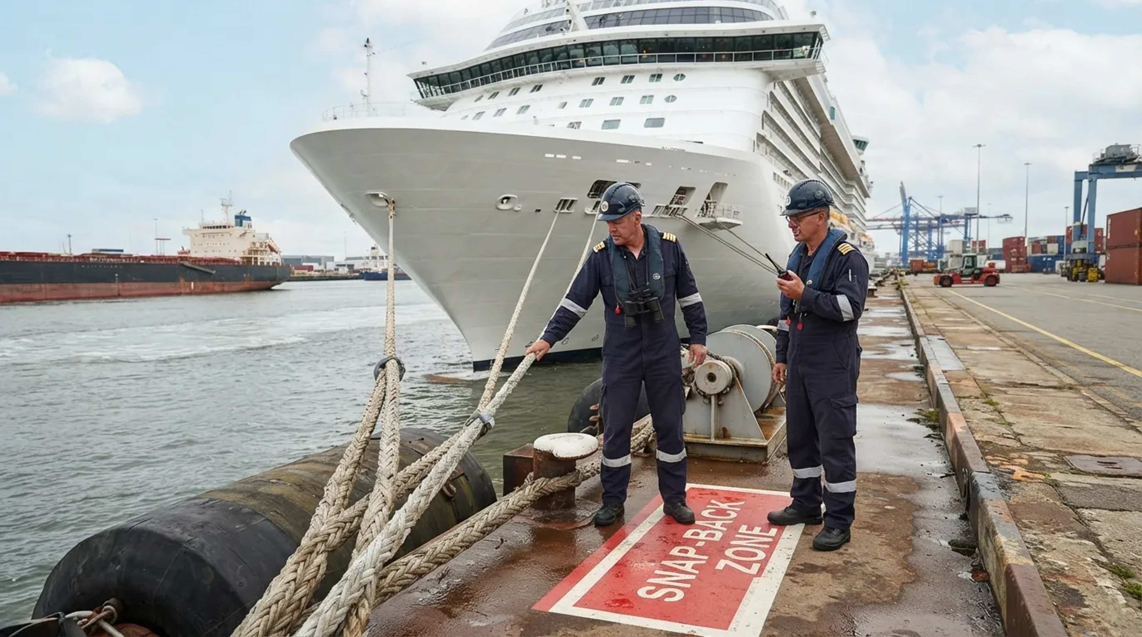 17 Decisions Bridge Officers Make on an Ordinary Port Day That Passengers Never Hear About at All