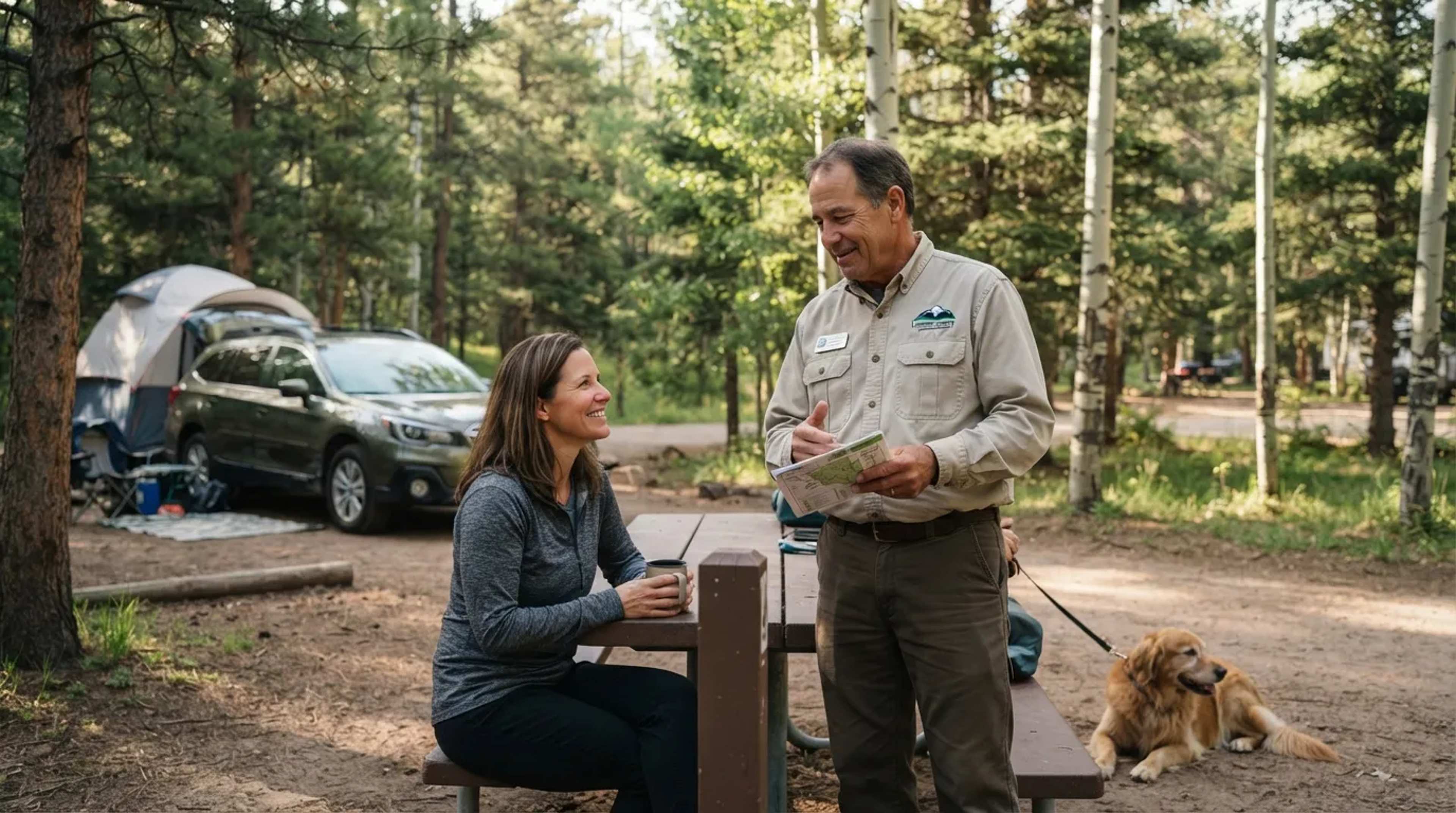 Campground Hosts Reveal 17 Things They Sort Out Long Before the First Car of the Day Arrives