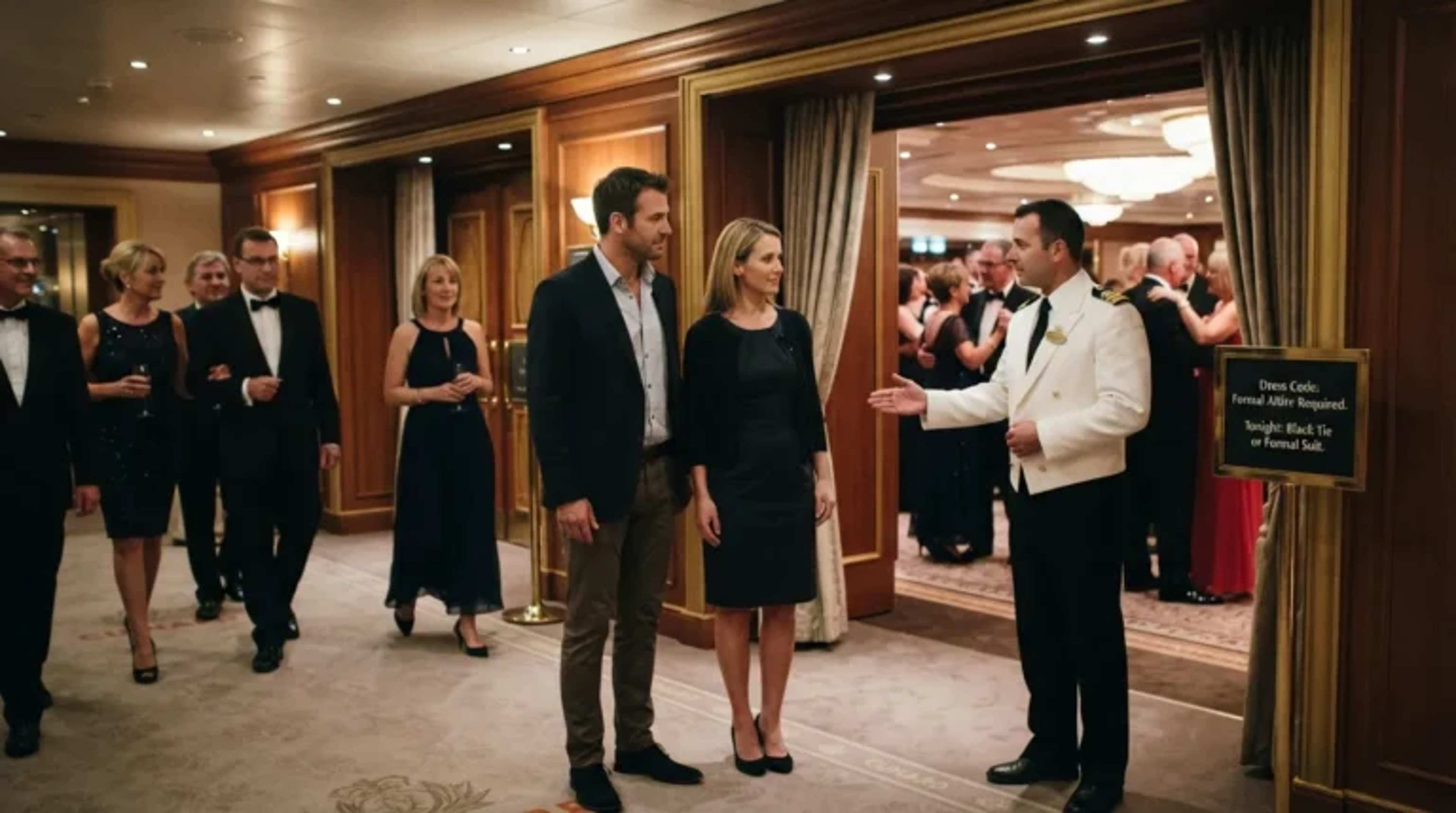 25 Shortfalls Cruise Entertainment Teams See on Formal Evenings Among Guests on Almost Every Voyage