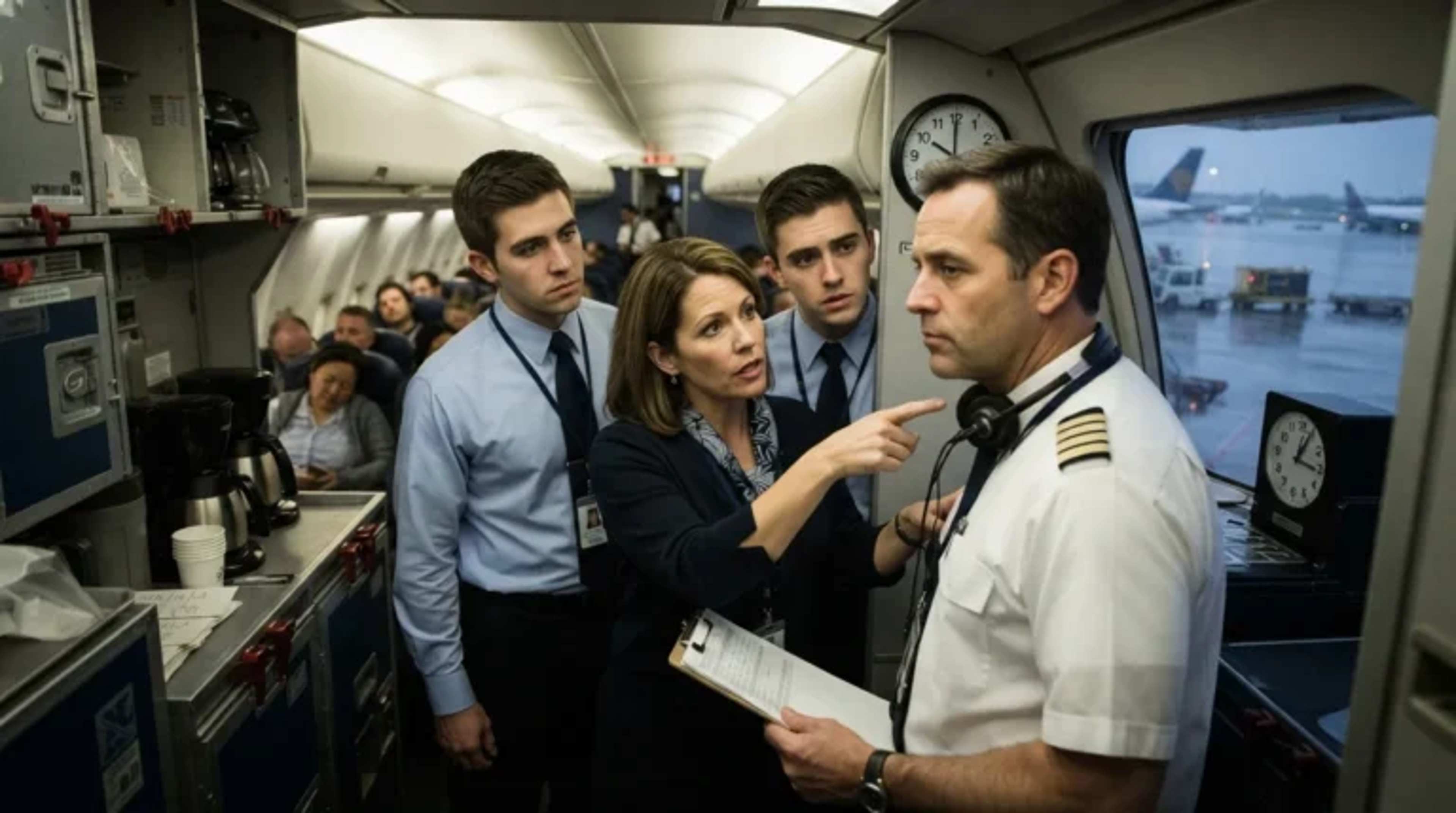 17 Decisions Cabin Crew Make During a Long Delay That Passengers Never See Being Made