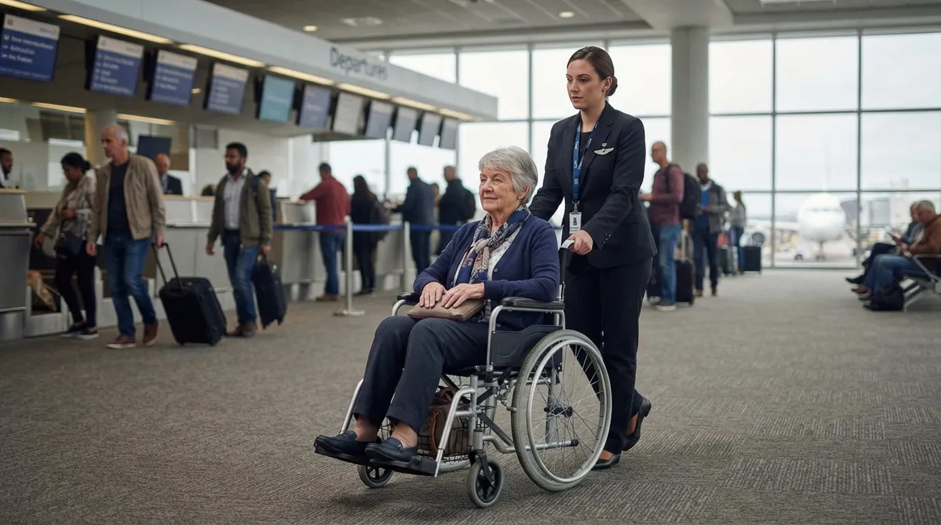 16 Things Airline Staff Do for Travelers Over 70 Without Ever Being Asked