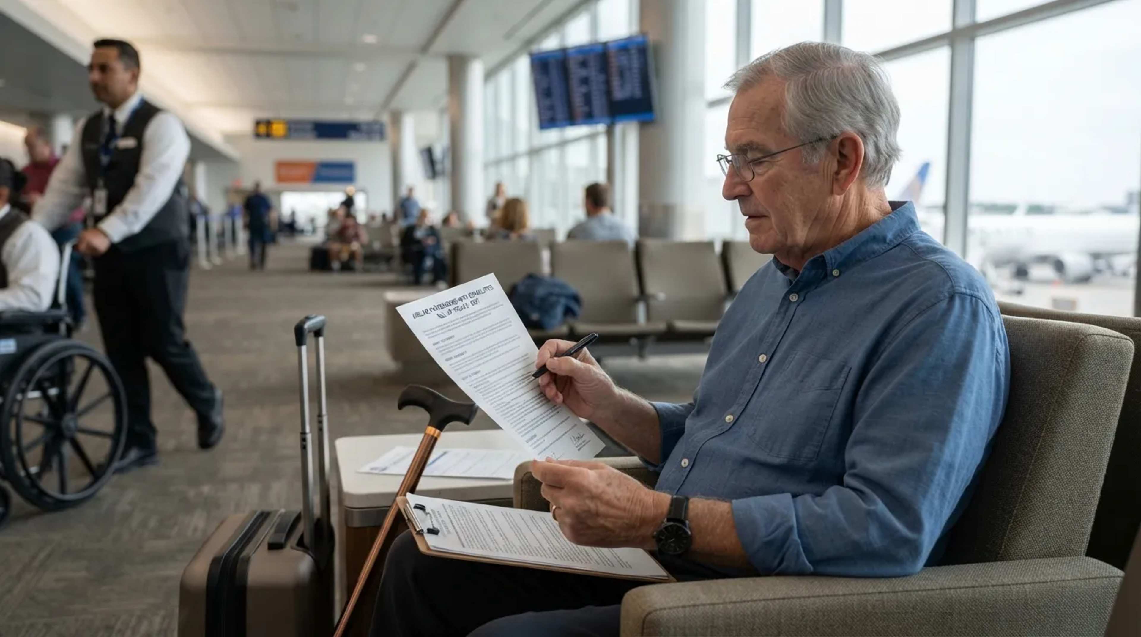 15 Airport Entitlements Travelers Over 60 Hold and Almost Never Use