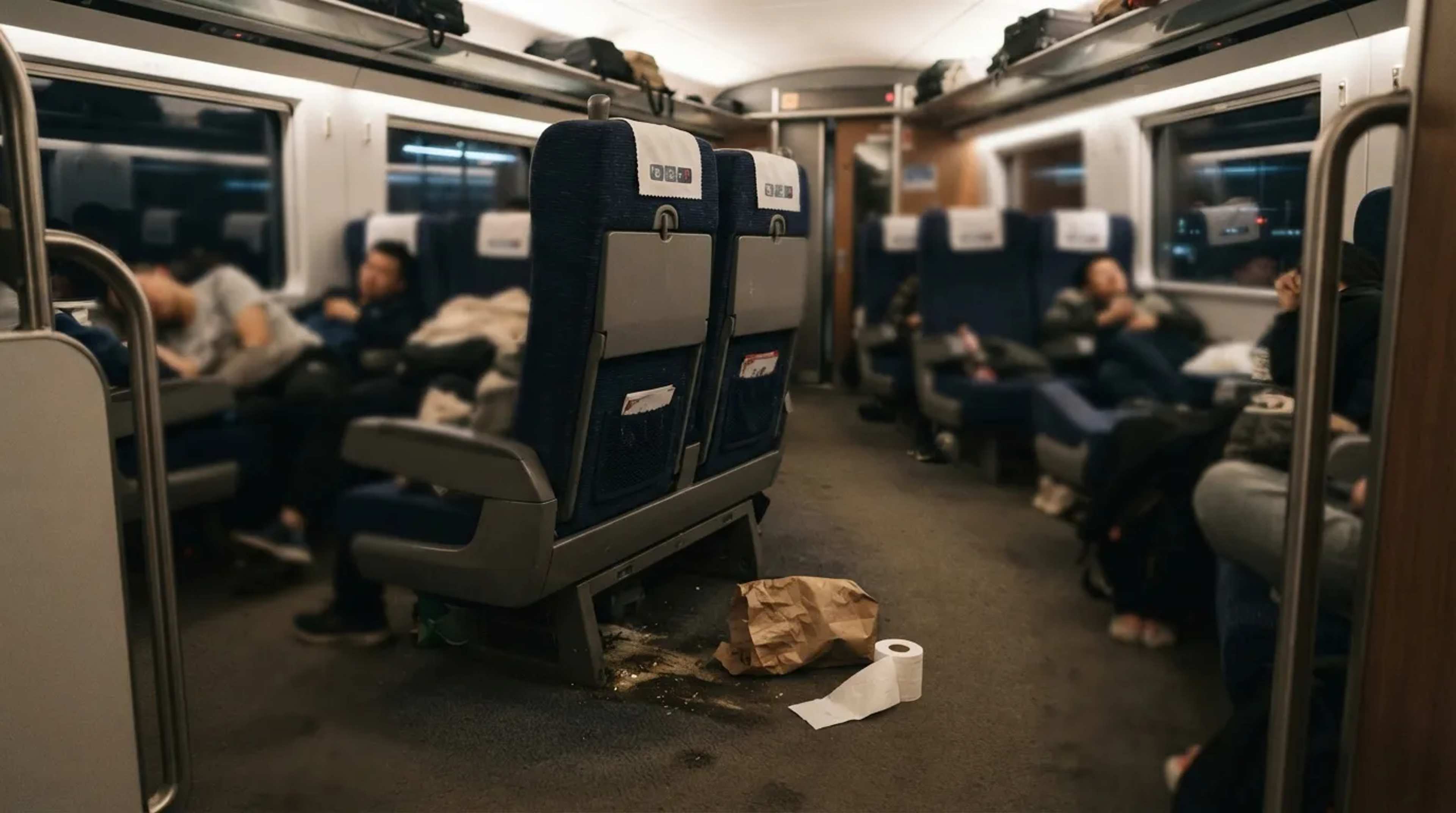 16 Shameless Things Passengers Do on Overnight Trains That Staff Report Weekly