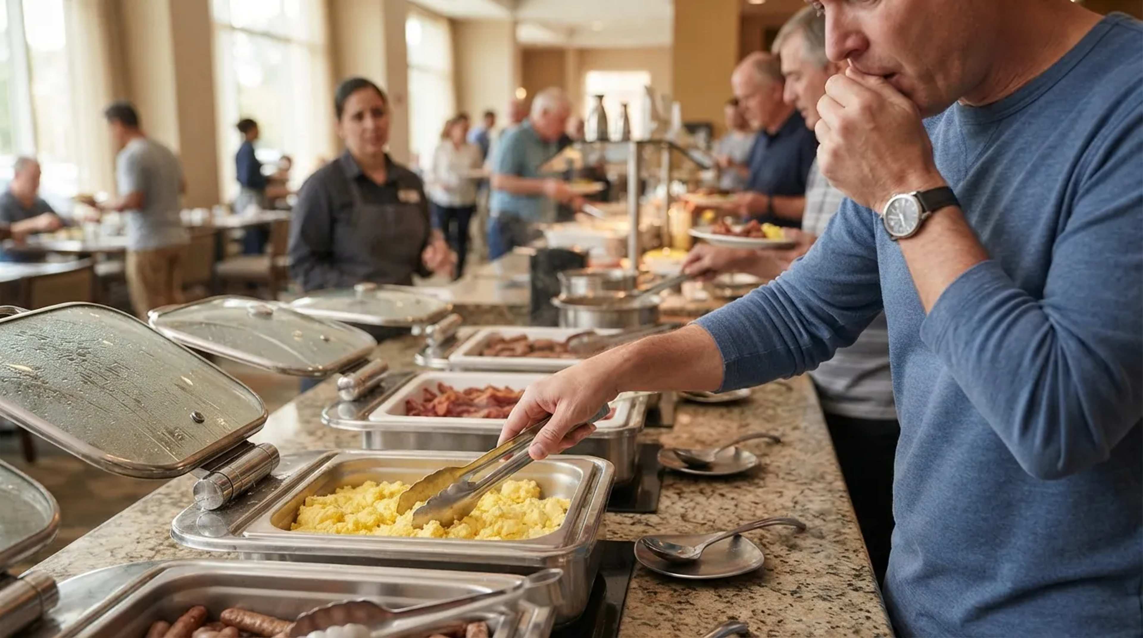 25 Breakfast Buffet Behaviors Hotel Staff Find Hardest to Watch
