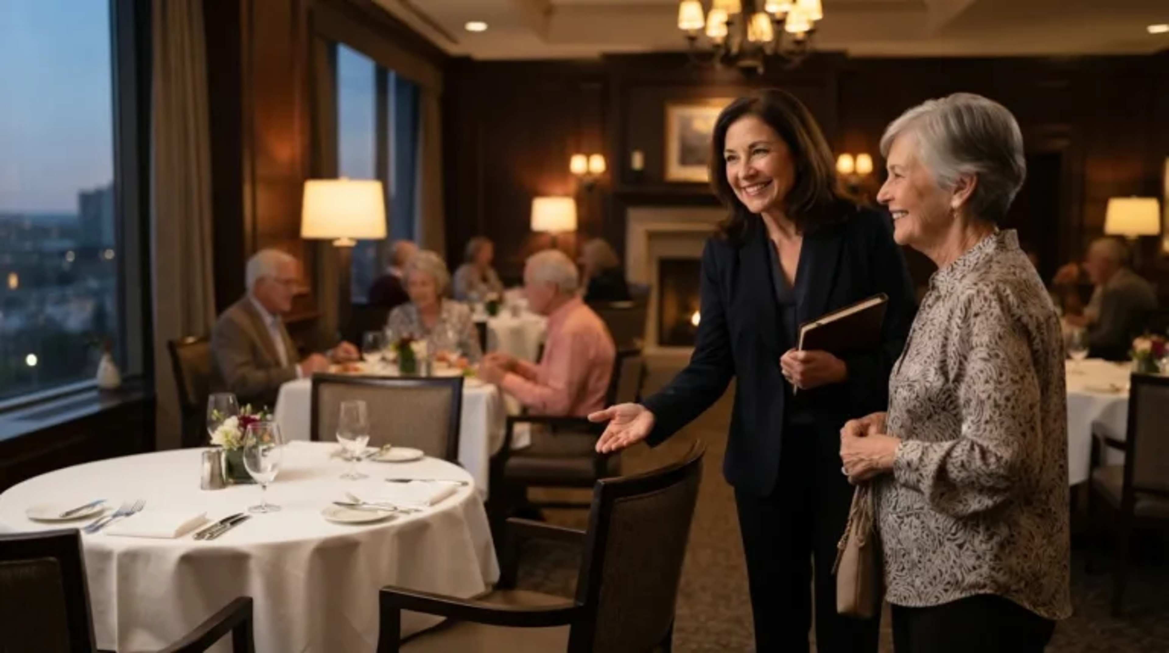 12 Things Hotel Restaurant Hosts Quietly Do for Diners Over 60 Who Eat Early