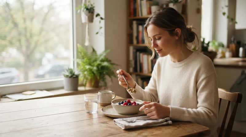 #5 - Eating Without a Screen (Image Credits: Gemini)