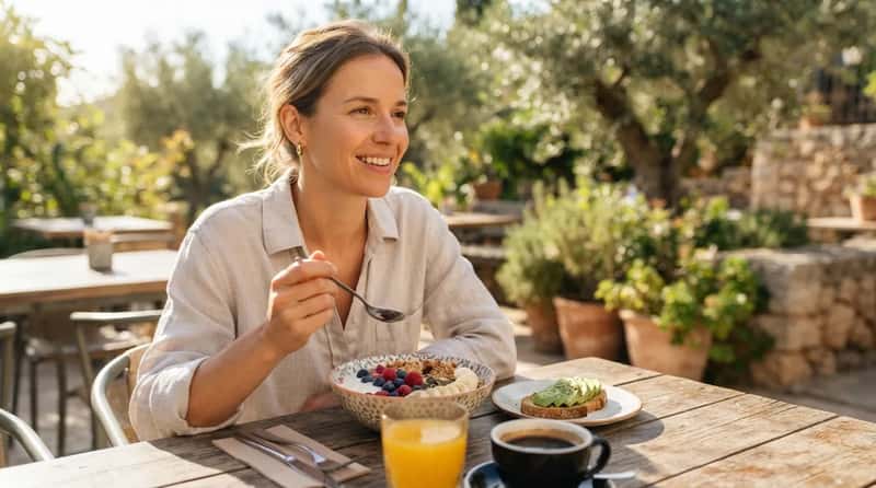 #4 - Getting Sunlight While You Eat (or Right Before) (Image Credits: Gemini)