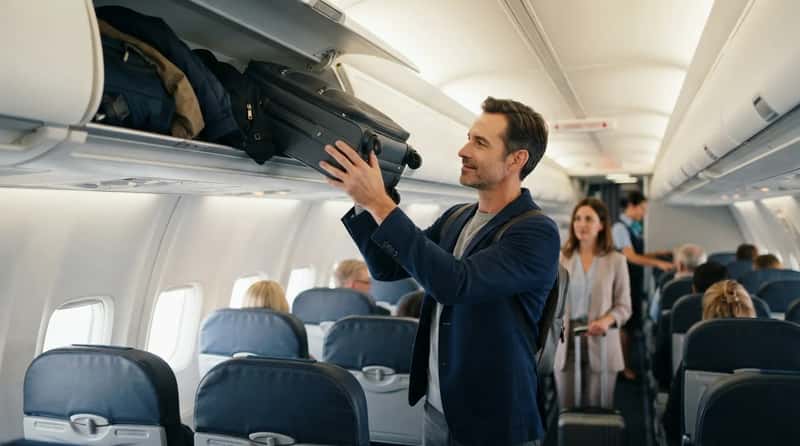 #10 - They Handle Overhead Bin Space Efficiently (Image Credits: Gemini)