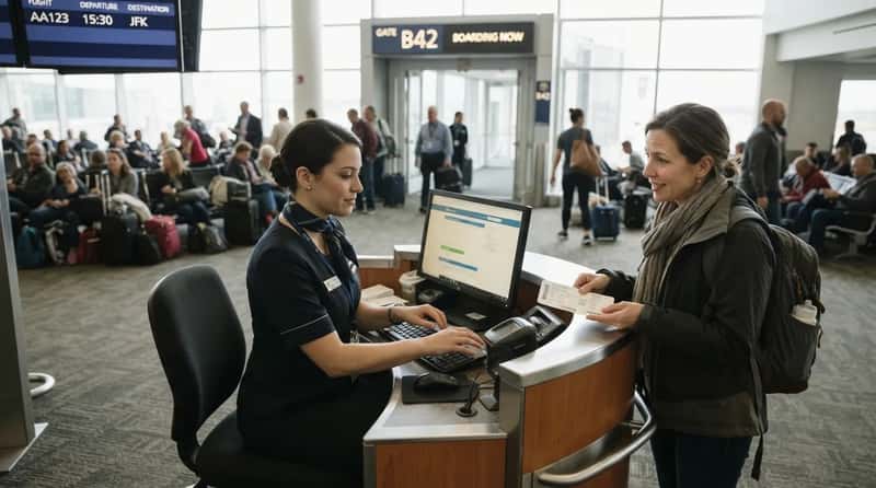 #9 - "Can You Fix This Boarding Pass Error Right Now?" (Image Credits: Gemini)