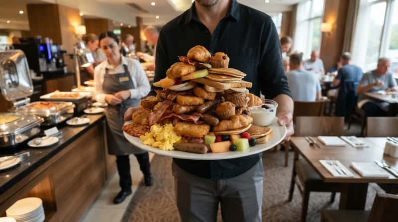 #21 - Piling the Plate Impossibly High (Image Credits: Gemini)