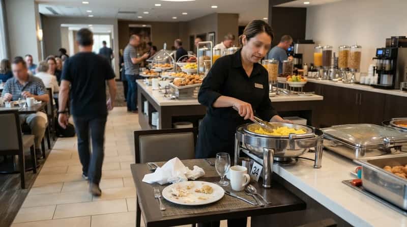 #7 - The Guest Who Never Tips the Breakfast Attendant (Image Credits: Gemini)