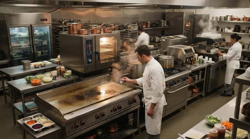 The Equipment Has to Wake Up Before the Chef Does (Image Credits: Gemini)