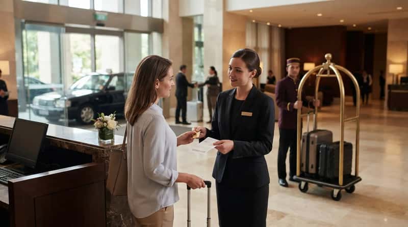 #3 - Being Walked to Another Hotel Follows a Very Specific Pecking Order (Image Credits: Gemini)