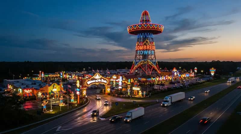 #18 - South of the Border, Hamer, South Carolina (I-95) (Image Credits: Gemini)