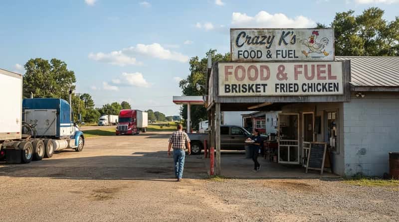 #14 - Crazy K's Food & Fuel, Deep South (US Highway) (Image Credits: Gemini)