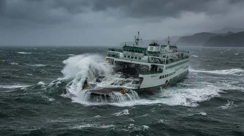 #3 - The Ferry Caught Mid-Crossing (Image Credits: Gemini)