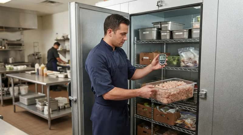 #15 - Checking Refrigeration and Cold-Chain Temperatures (Image Credits: Gemini)