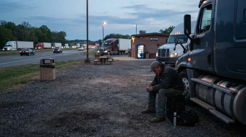 #1 - A Rest Stop Is the Last Line of Defense Between a Driver and a Catastrophe (Image Credits: Gemini)