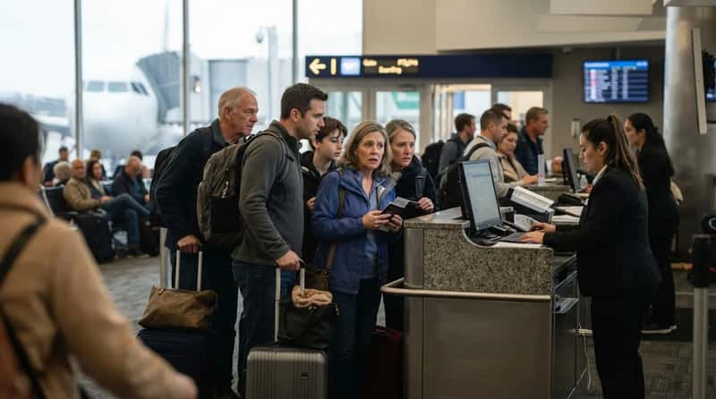 Standby Passengers Are Watching a Scoreboard You Can't See (Image Credits: Gemini)