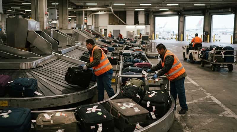 #6 - Connecting Flights Are Where Bags Go to Die (Image Credits: Gemini)