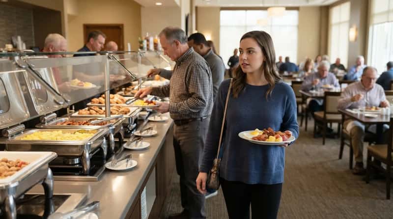#18 - They Never Eat in the Buffet Line (Image Credits: Gemini)