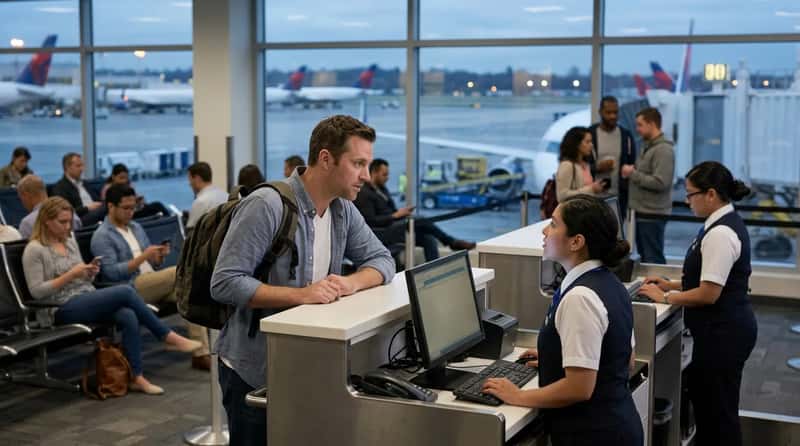 #11 - "Why Is the Flight Really Delayed?" (Image Credits: Gemini)