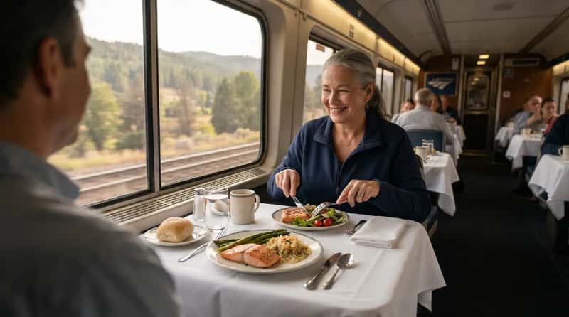#9 - Meals Are Included in Sleeper Fares - and Worth Real Money (Image Credits: Gemini)