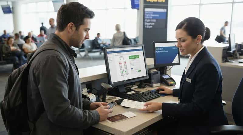 #9 - "Am I Actually Confirmed on This Flight?" (Image Credits: Gemini)