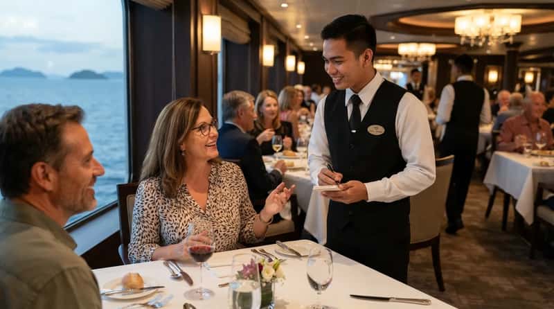#1 – Learning Your Waiter's Name and Actually Using It (Image Credits: Gemini)