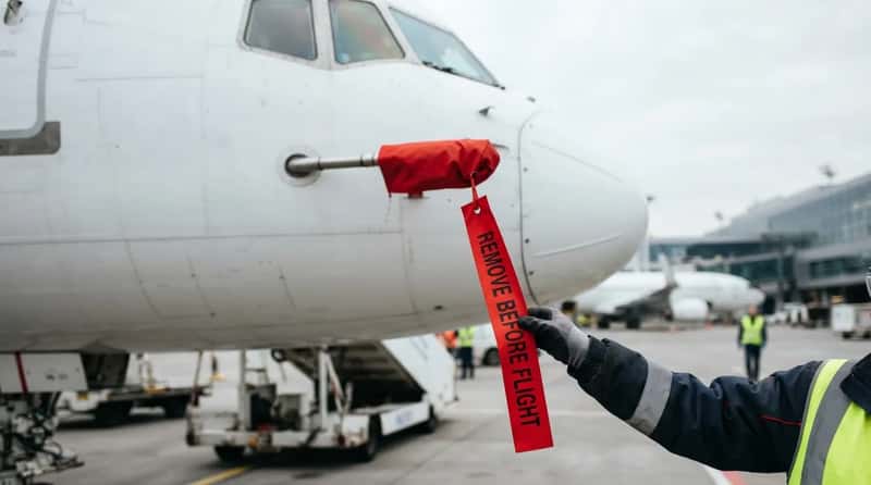 #12 - Pitot Tube Covers: The "Remove Before Flight" Tag That Saves Lives (Image Credits: Gemini)