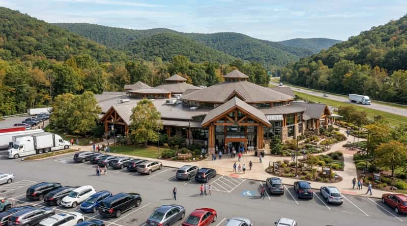 #11 - Beckley/Tamarack Travel Plaza (Beckley, West Virginia) (Image Credits: Gemini)