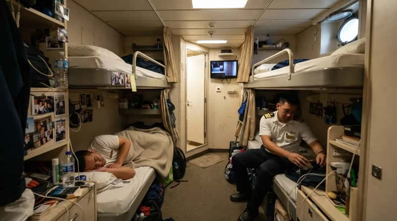 #12 - Crew Cabins Can House Up to Four People in One Room (Image Credits: Gemini)
